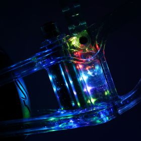 12 Inch LED Balance Bike for Kids;  No Pedal Toddler Push Bicycle with LED Flashing Lights;  Learn To Ride Pre Bike LED Glowing Children Balance Bike