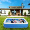 Free shipping 120" x 72" x 22" Inflatable Swimming Pool - Wall Thickness 0.4mm BlueYJ