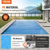VEVOR Solar Pool Cover, 36 x 18 ft Rectangle Solar Blanket for Pools, Inground Above Ground Swimming Pool Solar Cover, 16 mil Solar Covers Blue