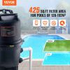 VEVOR Cartridge Pool Filter, 425Sq. Ft Filter Area Inground Pool Filter