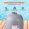 VEVOR Sand Filter, 24-inch, Up to 65 GPM Flow Rate, Above Inground Swimming Pool Sand Filter System with 7-Way Multi-Port Valve, Filter, Backwash