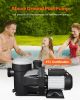2 HP Above Ground Swimming Pool Pump Single Speed 122 GPM 3450 RPM 220V