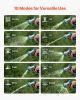 Hose Nozzle 10 Spray Patterns Garden Hose Nozzle Sprayer for Watering & Washing