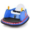 12V Electric Kids Ride On Bumper Car with Flashing Lights for Toddlers