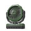 24000mAh Camping fan 9in Rechargeable Battery Operated USB Table Fan