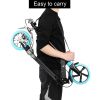 Scooter For Adult&Teens, 3 Height Adjustable Easy Folding Double Shock Absorber RT
