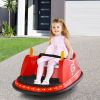12V Electric Kids Ride On Bumper Car with Flashing Lights for Toddlers