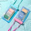 IP68 Waterproof Phone Pouch/Case - Floating Waterproof Case w/Crossbody Lanyard